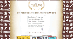 Desktop Screenshot of ennumerosromanos.com